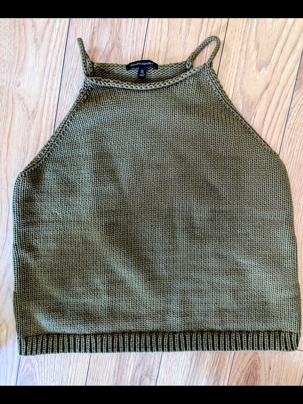 Set Of Banana Republic Chunky Knit Halter Sweater Tanks XL – Set of 2 - Picture 7 of 12
